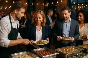 Voordelen van het uitbesteden van de catering voor een bedrijfsfeest